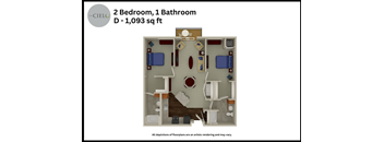 a floor plan of a room with a bathroom