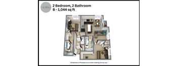 an arrangement of bedrooms are in a partial rendering of a floor plan