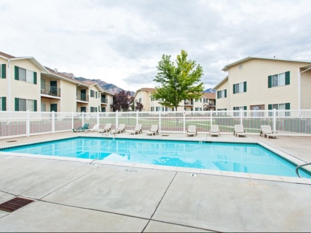our apartments have a resort style swimming pool