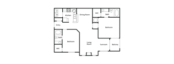 2 Bedroom | 2 Bath