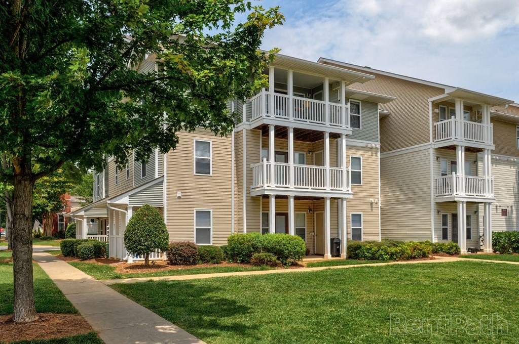our apartments are equipped with a walkway and balconies