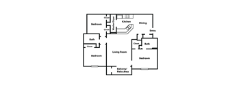 3x2 Floor Plan