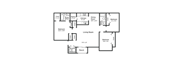 Three Bedroom Two Bathroom