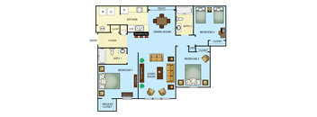 Three Bedroom