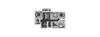 A floor plan 4x2 at Vista Linda, Santa Fe, 87507