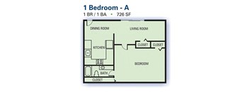 One Bedroom/One Bathroom