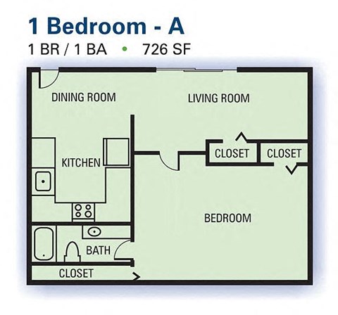 One Bedroom/One Bathroom