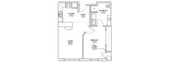 A3 Floor Plan at The Gardens at Jackson Creek, Independence, Missouri