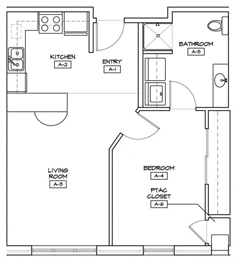 A3 Floor Plan at The Gardens at Jackson Creek, Independence, Missouri