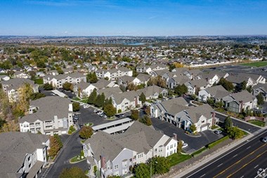 Aerial view of Villas at Meadow Springs