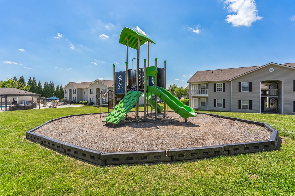 our apartments have a playground for your kids to play