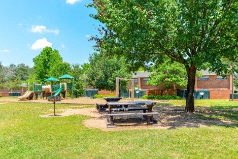Morrowood Townhomes - Playground and sitting area