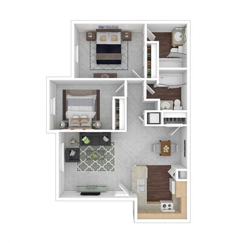 bedroom floor plan an in 2d