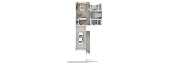 1 bed 1 bath A at Province of Briarcliff Apartments, Missouri