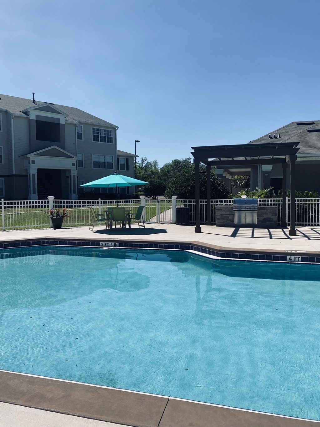 take a dip in our resort style pool