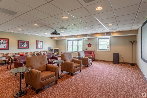 Movie Room at The Gardens at Jackson Creek, Missouri, 64057