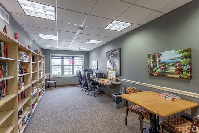 Library/Game Room at The Gardens at Jackson Creek, Missouri