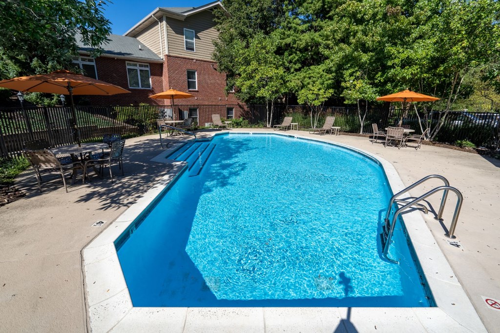 our apartments have a large pool for residents to enjoy