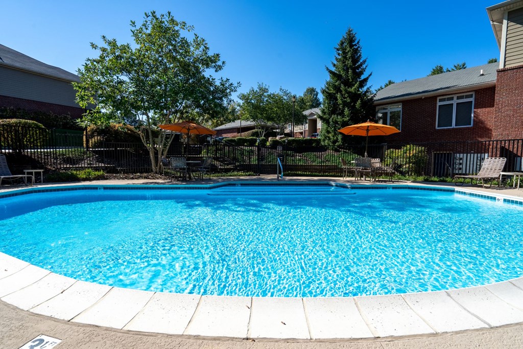 our apartments have a large pool for residents to enjoy