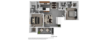 the floor plan of the 2400 2400 sqft home