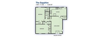 Emerald Pointe 2 Bed | 1.5 Bath