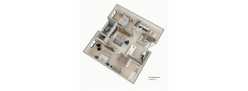 Evergreen Floor Plan at Cedar Green, Blaine