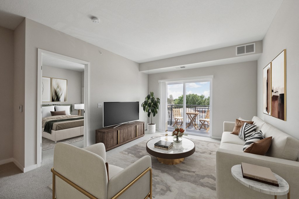 Modern Living Room at The Hendrickson, Minnesota