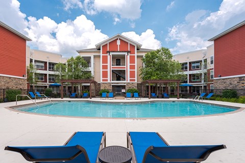 our apartments have a large pool at our apartments at Hurstbourne Estates Apartments, Louisville, KY