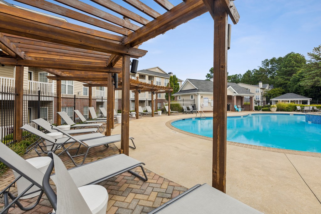 our apartments have a resort style swimming pool