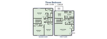 Maplewood Pointe Three Bedroom