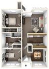 2 Bedroom | 1 Bath