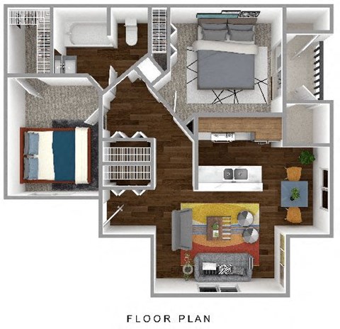 1 bed 1 bath A at Stetson Meadows Apartments, Colorado, 80922