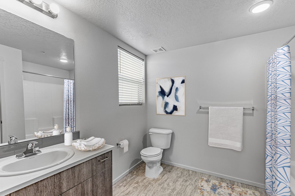 White Bathroom at Silver Ridge, Idaho, 83642