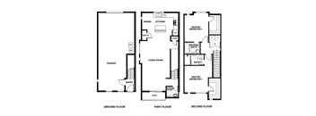 Two Bedroom/Two & a Half Bathroom