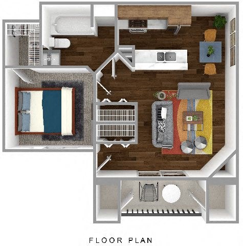 1 bed 1 bath at Stetson Meadows Apartments, Colorado