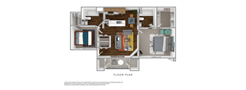floor plan of 1 bedroom 1 bathroom floor plan  pdf