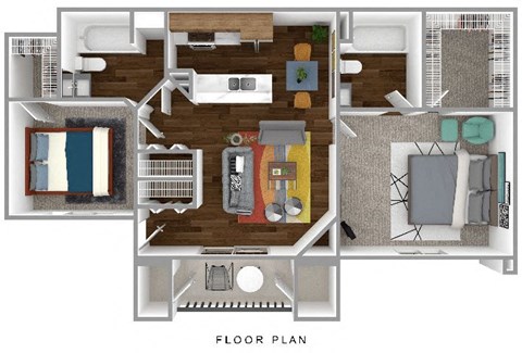 2 bed 2 bath at Stetson Meadows Apartments, Colorado Springs, 80922