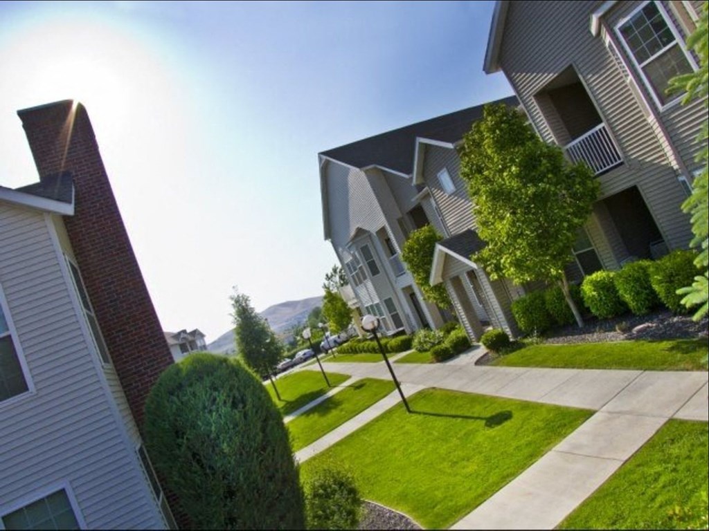 exterior buildings and walkways