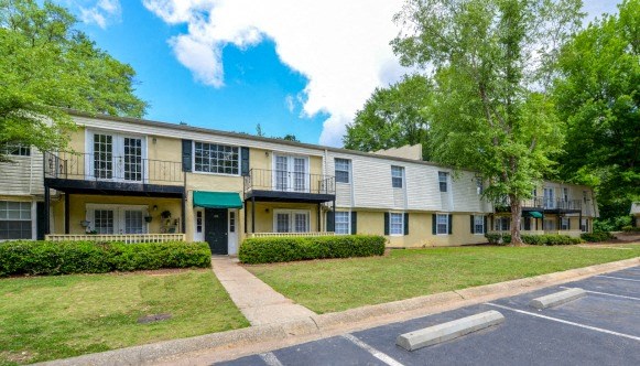 Apartment Building, Side View