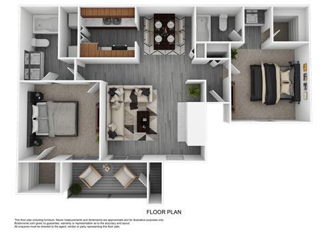 the floor plan of 448 sq ft