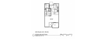 Cedar Floor Plan at Cedar Green, Blaine, Minnesota