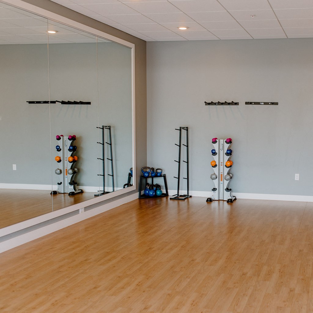 Yoga Studio at Hello Apartments, Minneapolis, Minnesota