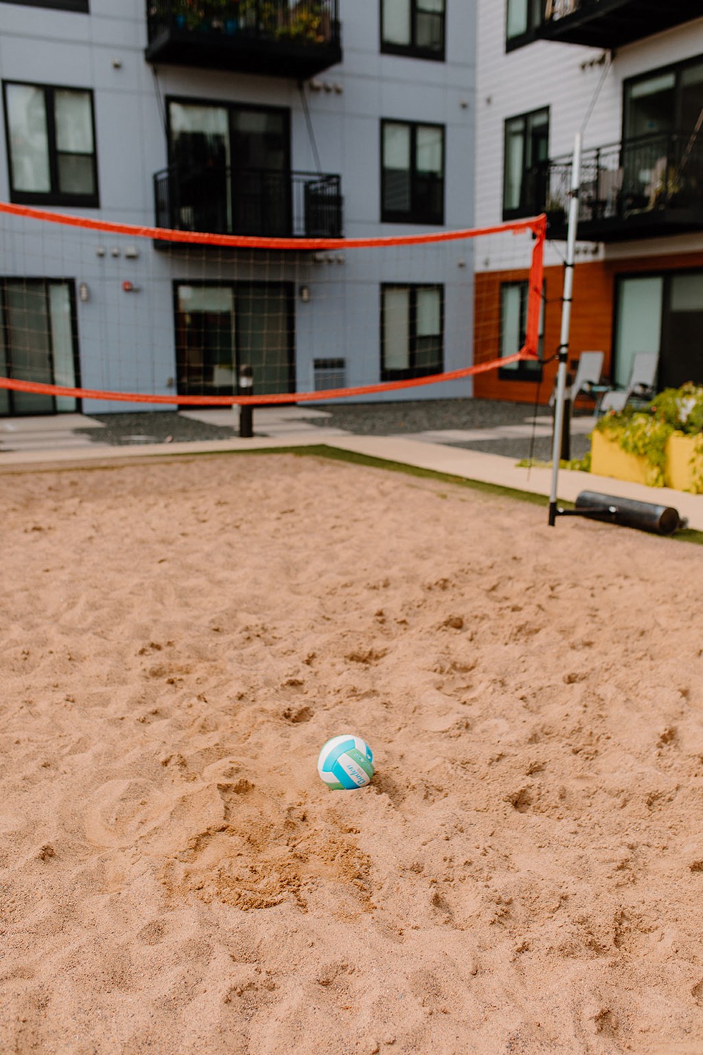 Volleyball Court at Hello Apartments, Minneapolis, 55427
