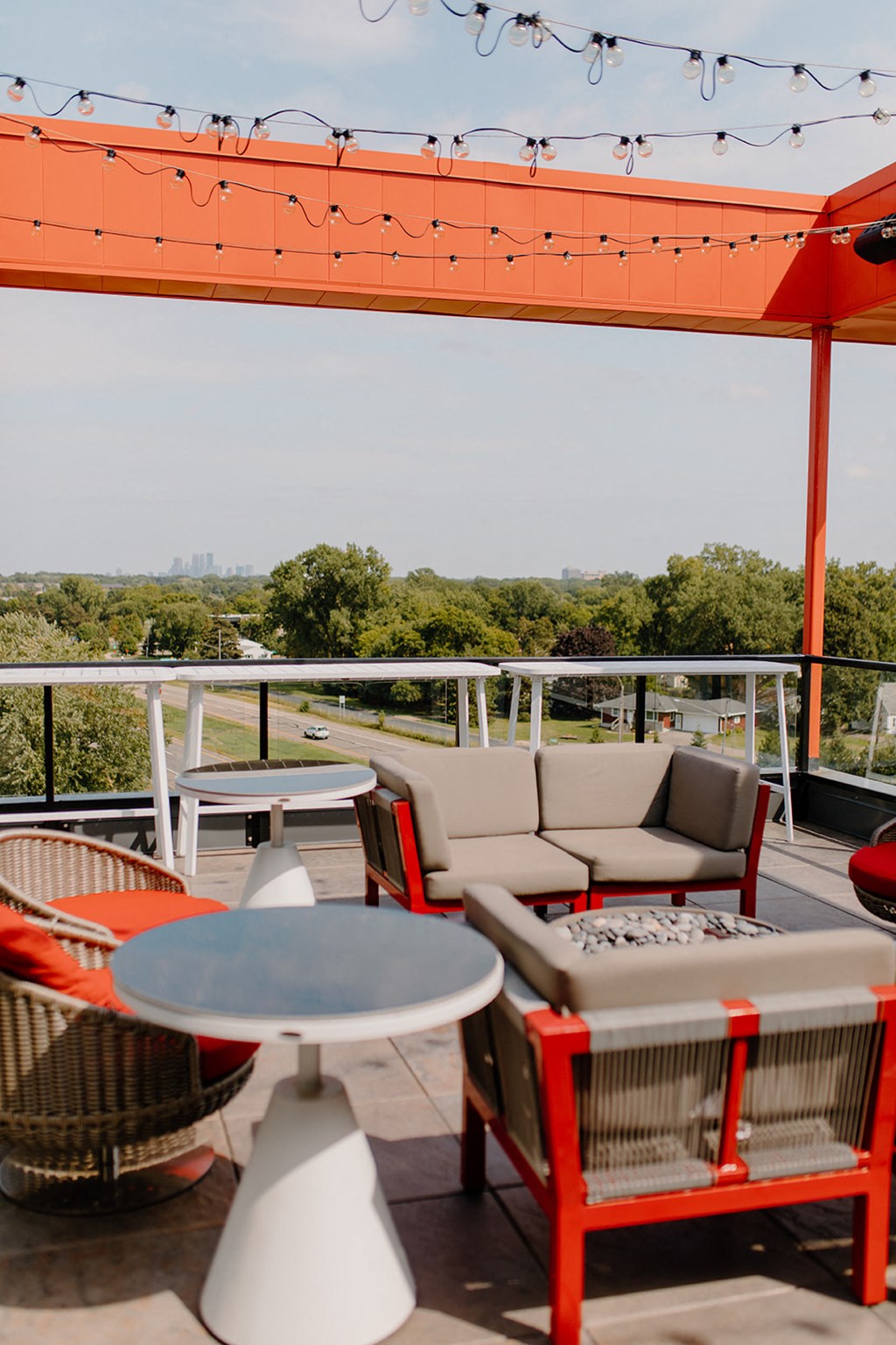 Rooftop Patio at Hello Apartments, Minnesota