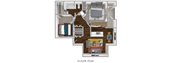 1 bed 1 bath A at Stetson Meadows Apartments, Colorado, 80922