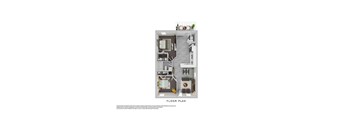 a floor plan of a 2100 sq ft apartment