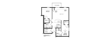 Rosewood A Floor Plan at The Estates at Arbor Oaks, Andover, MN, 55304