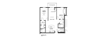 Woodcliff Floor Plan at The Estates at Arbor Oaks, Minnesota, 55304