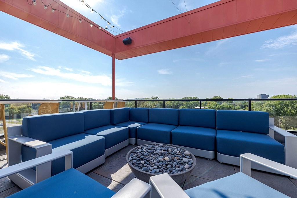 Rooftop Patio at Hello Apartments, Minneapolis, 55427
