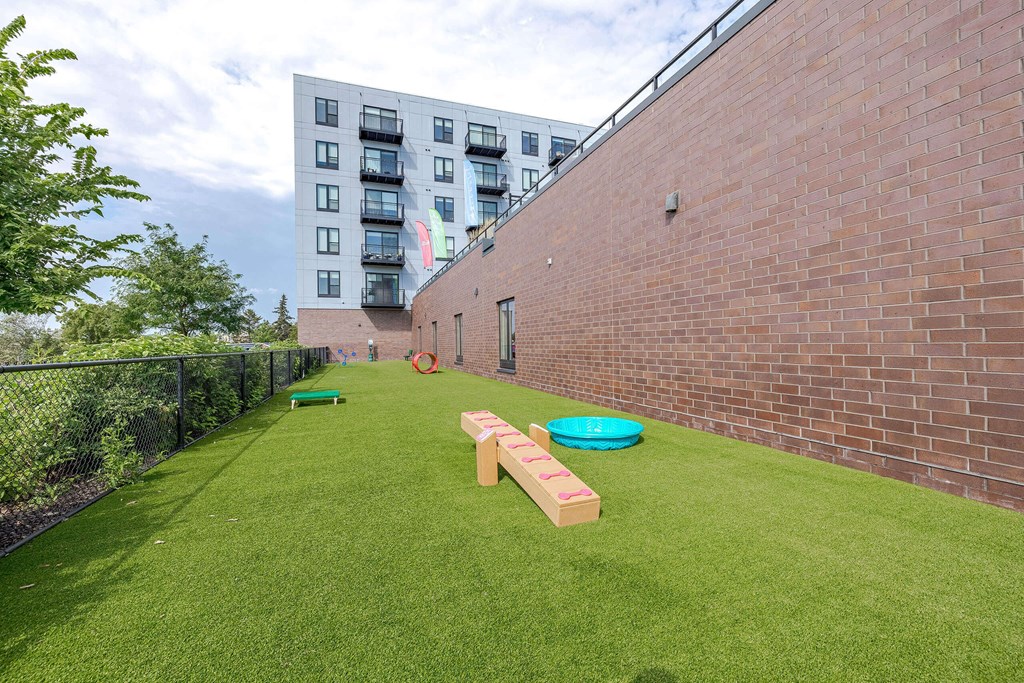 Pet Park at Hello Apartments, Minneapolis